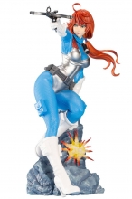G.I. Joe Bishoujo Estatua PVC 1/7 Scarlett 25th Anniversary Sky Blue Color Ver. 23 cm