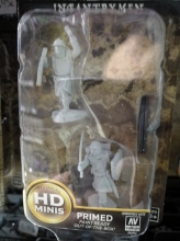 D&D / Dungeons / Pathfinder Unpainted Minis: Infantry Men