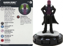 Baron Zemo #028 Marvel Studios Disney Plus Heroclix