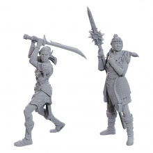 D&D Nolzurs Marvelous Miniatures Miniatura sin pintar Laezel & Shadowheart