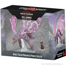 D&D ICONS OF THE REALMS: SPELLJAMMER ADULT SOLAR DRAGON & PRINCE XELETH (SET 24)
