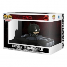 Batman POP! Rides Super Deluxe Vinyl Figura Batman in Batmobile 15 cm