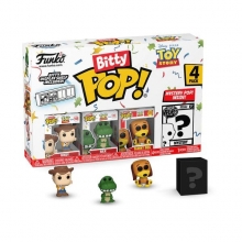 Toy Story Pack de 4 Figuras Bitty POP! Vinyl Woody 2,5 cm