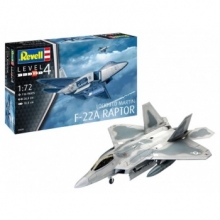 Revell Lockheed Martin F-22A Raptor (1:72) - EN/DE/FR/NL/ES/IT