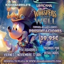 Presentacin Lorcana Whispers in the Well (Viernes 07/11, 17:00 h.)