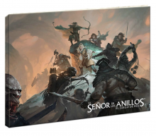 EL SEÑOR DE LOS ANILLOS - PANTALLA Y SUPLEMENTO DE RIVENDEL