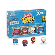 X-Men Pack de 4 Figuras Bitty POP! Vinyl Magneto 2,5 cm