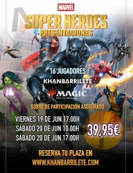 Presentaciones MTG Marvel Superheroes