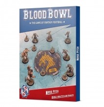 Blood Bowl Norse Pitch – Double-sided Pitch and Dugouts Set (Inglés)