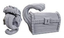 D&D Nolzurs Marvelous Miniatures Pack de 2 Miniaturas sin pintar 50th Anniversary Mimics