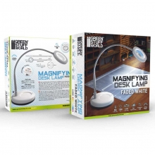 Lampara con lupa - Faded White