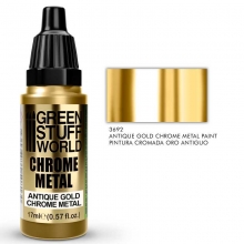 Pintura Cromada - ORO Antiguo 17ml