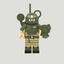 Soldado Cadia Vocoperador Pistola Bolter Tama�o Lego
