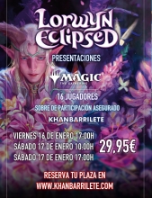 Presentacin MTG Lorwyn Eclipsed (Sbado 17/01/2026, 10:00 h.)