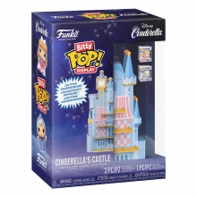 Disney Bitty POP! Display Expositor con 2 Figuras de vinilo Cinderellas Castle