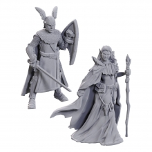 D&D Nolzurs Marvelous Miniatures Pack de 2 Miniaturas sin pintar 50th Anniversary Elves