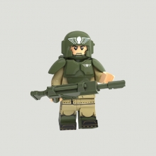 Soldado Cadia Rifle L�ser Tama�o Lego