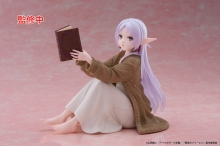 Frieren: Beyond Journeys End Estatua PVC Desktop Cute Figure Frieren Roomwear Ver. 13 cm