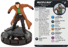 Multiple Man #007 Common X-Men Rise and Fall Marvel Heroclix