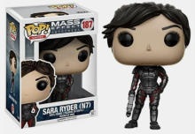 Funko POP! Games Mass Effect Andromeda - Sara Ryder (N7) with Gun