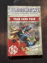 Blood Bowl Lizardmen Team Reference Card Pack (Ingl�s)