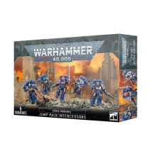 Space Marines Intercesores de Asalto con propulsores de salto