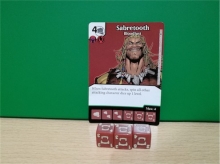 Dice Masters X-Men First Class: 069 Sabretooth