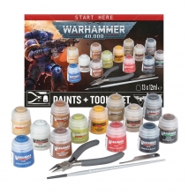 Warhammer 40,000: Kit de pintura y herramientas