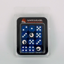 Dados azul morado para jugar Tir�nidos