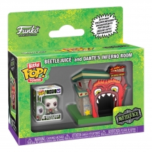 Beetlejuice Bitty POP! Towns Vinyl Figura Beetlejuice and Dantes Inferno Room