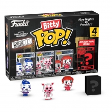Five Nights at Freddys Pack de 4 Figuras Bitty POP! Vinyl Ballora 2,5 cm