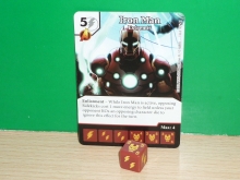 MARVEL DICE MASTERS Civil War (ingls) - 136 Iron Man