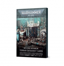 Battlezone / Zona de batalla: Mechanicum: tarjetas de datos de terreno