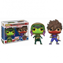 Funko POP! Games Marvel vs. Capcom Infinite - Gamora vs Strider 2-PACK Vinyl Figure 10cm