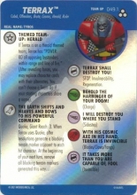Terrax #049.1 Marvel Heroclix: Fantastic Four Storyline Team Up Card