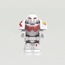 Marine Espacial Cicatrices Blancas Tama�o Lego