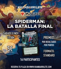 Torneo MTG Standard - Spiderman: La Batalla Final (Sbado 08/11, 10:00 h.)