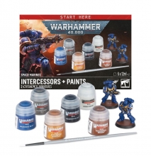 Warhammer 40.000 Marines Espaciales: Intercesores y pinturas