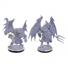 D&D Nolzurs Marvelous Miniatures Miniatura sin pintar Draconian Foot Soldier & Mage