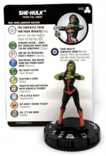 Marvel HeroClix Fantastic Four Future Foundation: 006 She-Hulk