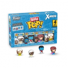 X-Men Pack de 4 Figuras Bitty POP! Vinyl Gambit 2,5 cm