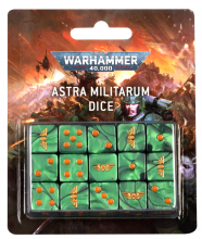 Games Workshop Warhammer 40,000 Astra Militarum Dice