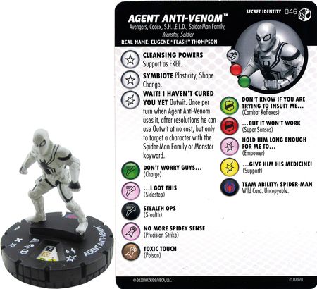 HAMMERHEAD 024 Spider-Man and Venom Absolute Carnage HeroClix 