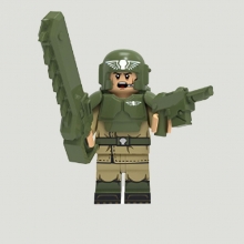 Soldado Cadia Espada Sierra Tama�o Lego