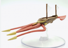 Squid Ship - Icons of the Realms Spelljammer Adventures in Space