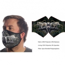 Wild Bangarang Face Mask - WOLF Anne Stokes Size M