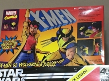 X-Men 92 Wolverine & Jubilee (pack 2 estatuas, pintadas)