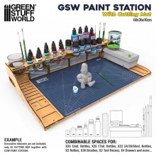 Paint Station con Tapete de Corte