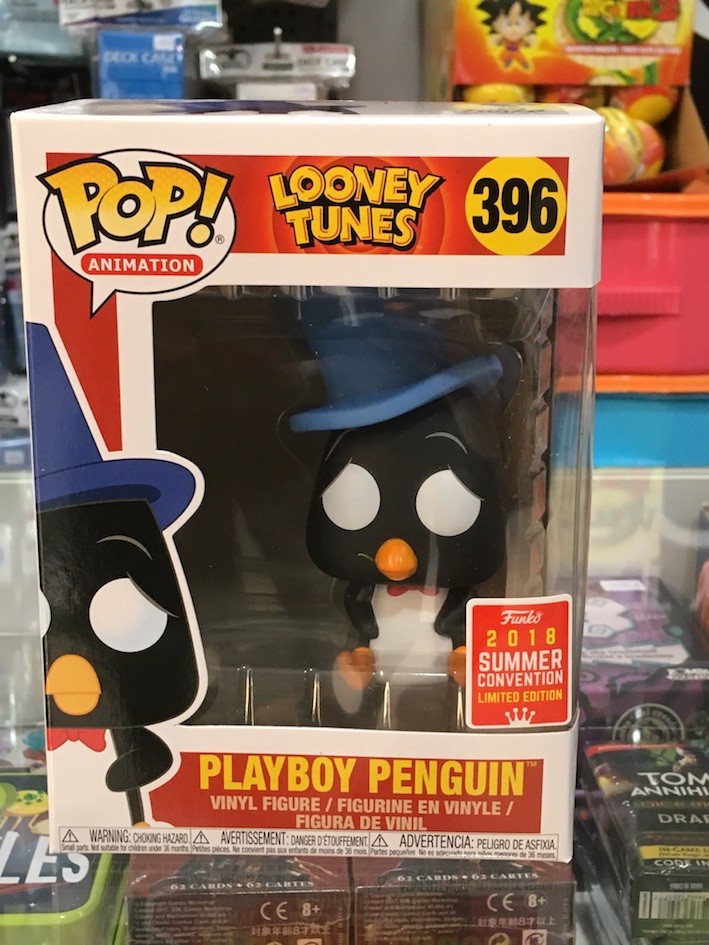 Diligencia Destructivo Subir Funko Pop! Looney Tunes: Playboy Penguin (2018 Summer Convention Limited)