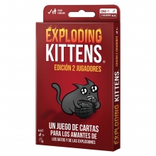 EXPLODING KITTENS EDICIN 2 JUGADORES